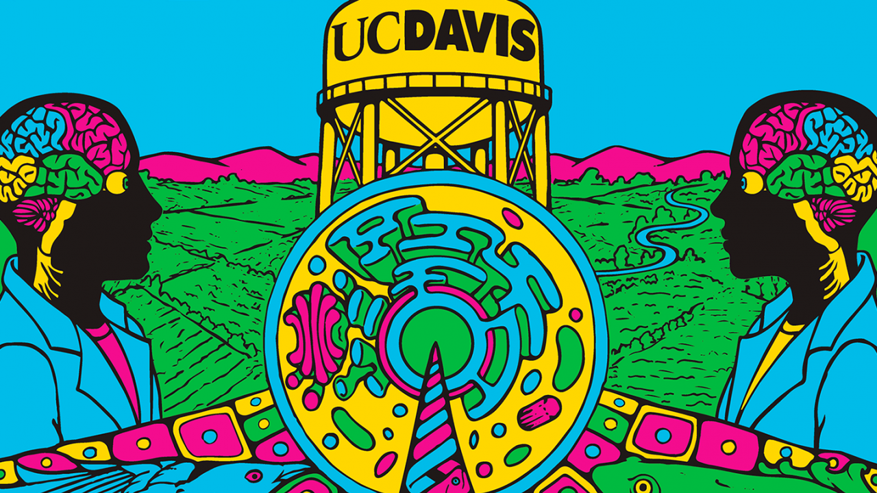 Designed by alum Gordon Ace Dan, this piece of art made its debut on a t-shirt for the BioLaunch Mentor Collective. BioLaunch design