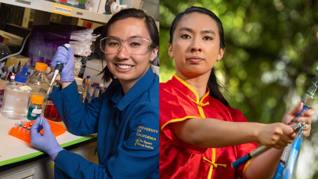 Neurobiology, physiology and behavior major Emily Eijansantos has been recognized with the University Medal, UC Davis' top graduating senior award. 