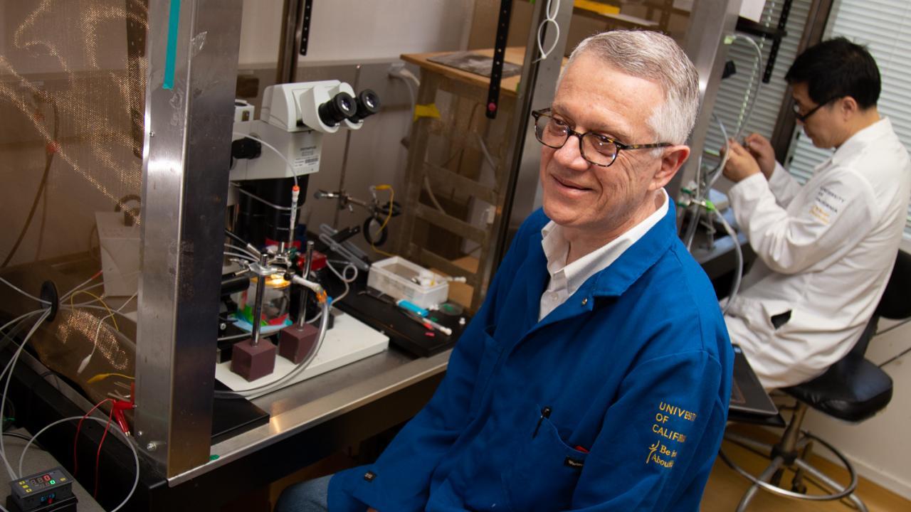 Nominator J. Clark Lagarias, distinguished professor of biochemistry in the Department of Molecular and Cellular Biology, described Leal as an exemplary, innovative and highly respected teacher. David Slipher/UC Davis Walter Leal
