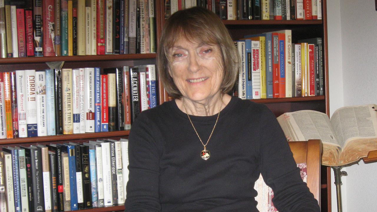 Judith Simpson Schreider began what has become a long tradition of excellence in advising students who plan to enter any of the many disciplines within the health professions. (Courtesy photo)