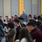 Lecturer Joel Ledford teaches a class