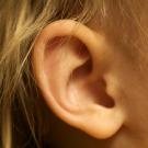 Image of a human ear. 