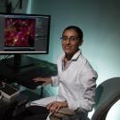 Biochemistry and molecular biology major Bita Shahrvini earned two college awards for her outstanding undergraduate research. David Slipher/UC Davis